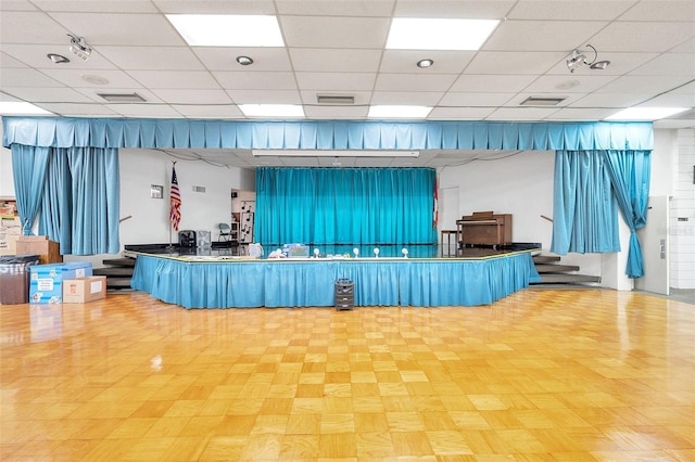 8396 111th St Unit 301, Seminole, FL 33772 - miscellaneous room with tile patterned floors and a drop ceiling