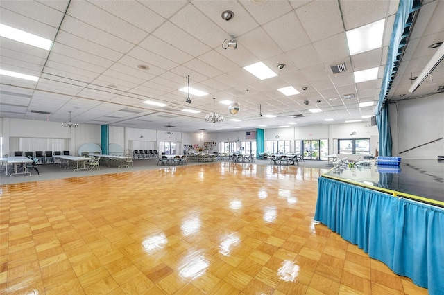 8396 111th St Unit 301, Seminole, FL 33772 - misc room with a paneled ceiling