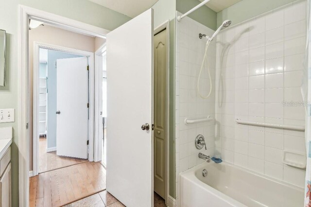 12413 Dawn Vista Dr, Riverview, FL 33578 - bathroom with tub / shower combination and vanity