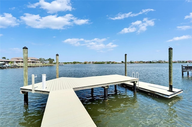 6334 Cocoa Ln, Apollo Beach, FL 33572 - dock area featuring a water view