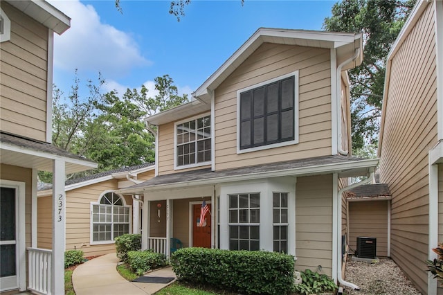 2377 Hounds Trl, Palm Harbor, FL 34683 - view of front of property with covered porch