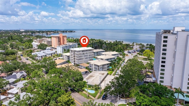 1060 N Shore Dr NE Unit 6, Saint Petersburg, FL 33701 - drone / aerial view of a nearby body of water