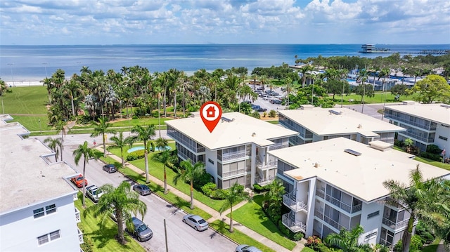 1060 N Shore Dr NE Unit 6, Saint Petersburg, FL 33701 - drone / aerial view of a nearby body of water