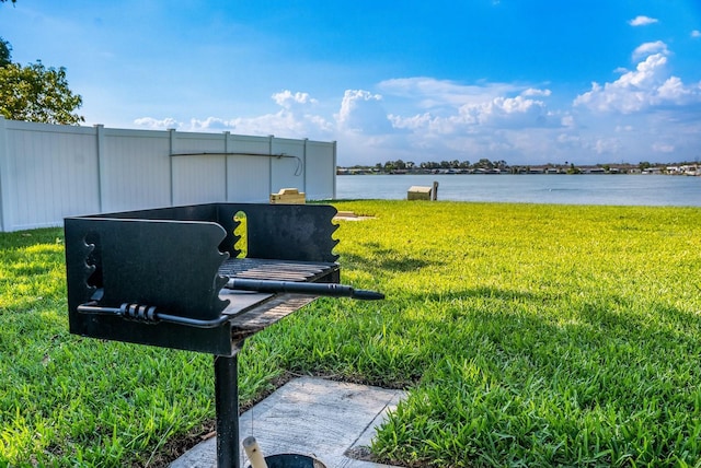 8443 Fantasia Park Way, Riverview, FL 33578 - view of yard with a water view