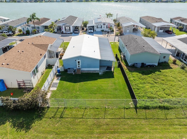 8443 Fantasia Park Way, Riverview, FL 33578 - aerial view of residential area with a nearby body of water