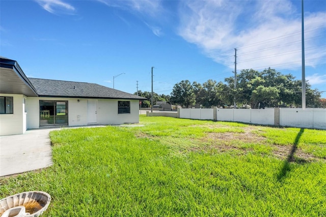 2151 Groveglen Ln S, Lakeland, FL 33813 - view of yard with a fire pit