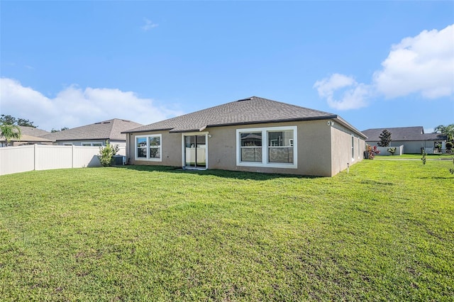 10211 Cakebread Ln, Riverview, FL 33578 - rear view of property with stucco siding and a shingled roof