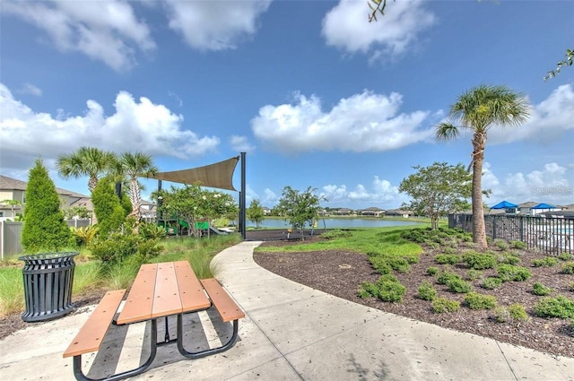 10211 Cakebread Ln, Riverview, FL 33578 - view of home's community featuring a water view
