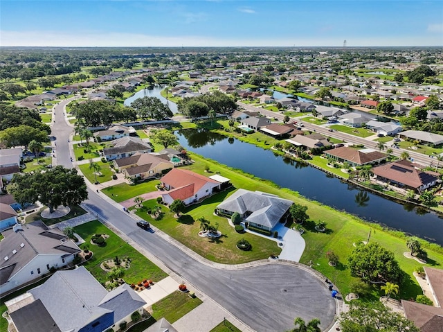 2110 W View Dr, Sun City Center, FL 33573 - aerial view of property's location featuring a nearby body of water and nearby suburban area