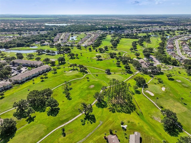 2110 W View Dr, Sun City Center, FL 33573 - aerial view of residential area featuring a large body of water and a golf club