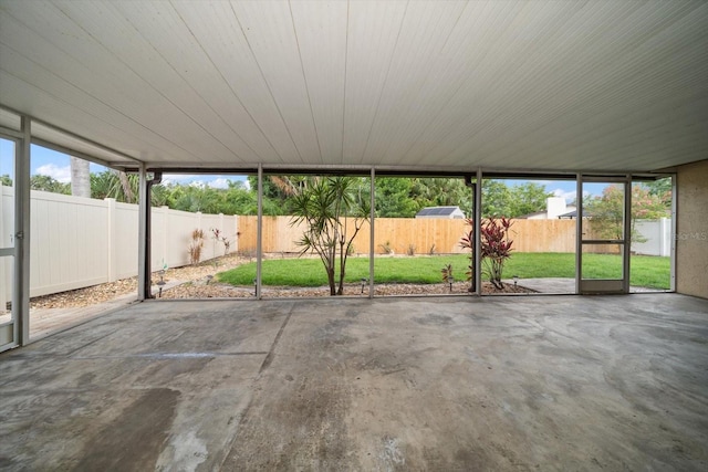 6530 68th St N, Pinellas Park, FL 33781 - view of unfurnished sunroom