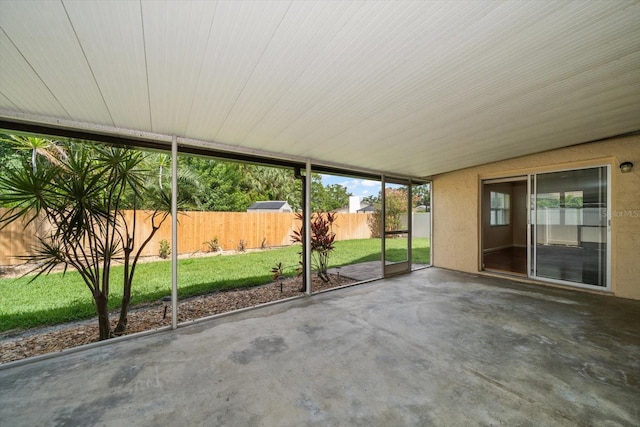 6530 68th St N, Pinellas Park, FL 33781 - view of unfurnished sunroom
