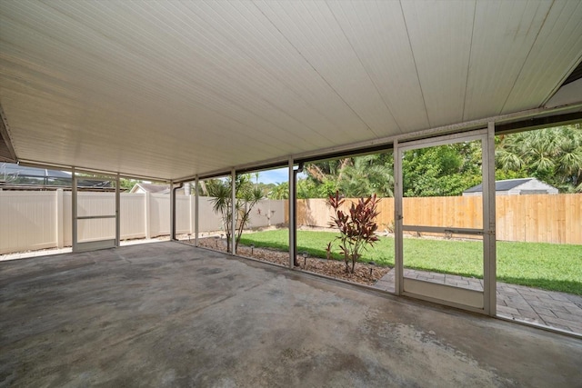 6530 68th St N, Pinellas Park, FL 33781 - view of unfurnished sunroom