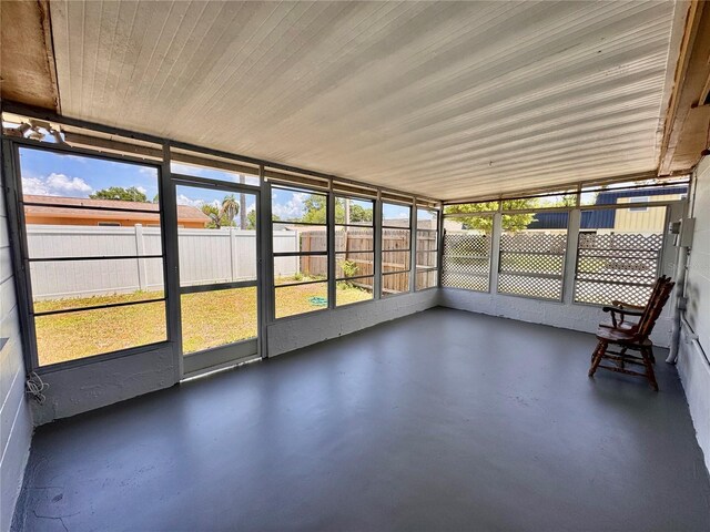 3902 Glissade Dr, New Port Richey, FL 34652 - view of unfurnished sunroom