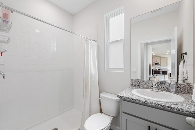 33675 Elm Hill Br, Wesley Chapel, FL 33545 - bathroom featuring vanity and a tile shower