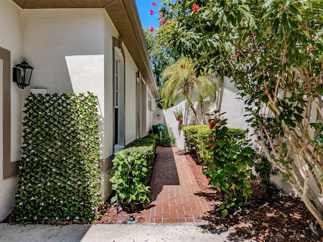 5224 Fairway One Dr, Valrico, FL 33596 - view of property exterior with stucco siding