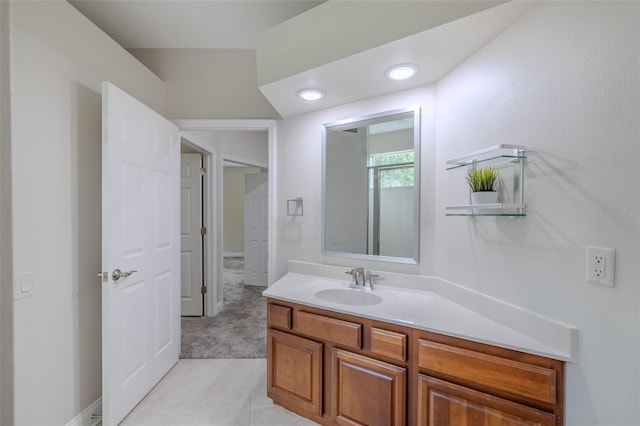 5224 Fairway One Dr, Valrico, FL 33596 - bathroom with vanity and baseboards