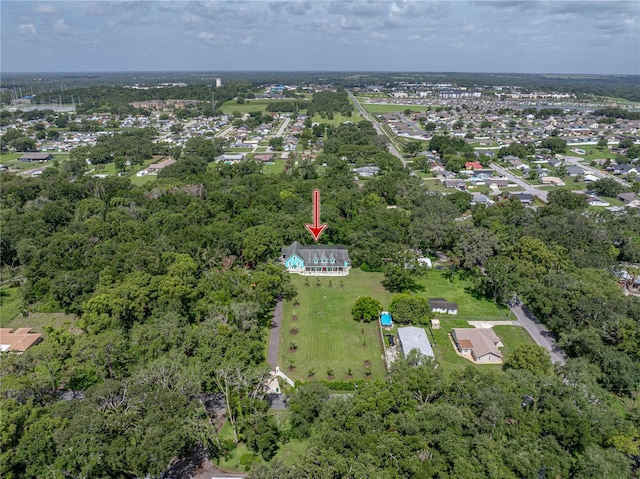 7427 20th St, Zephyrhills, FL 33540 - aerial view of property's location