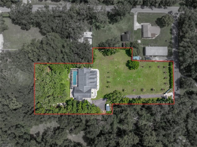 7427 20th St, Zephyrhills, FL 33540 - bird's eye view