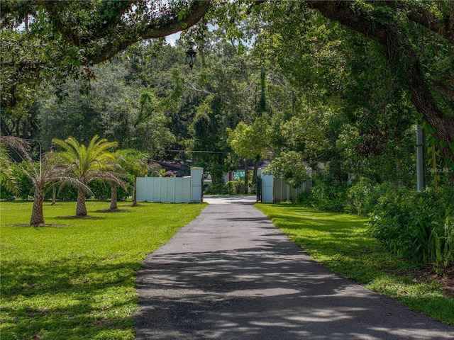 7427 20th St, Zephyrhills, FL 33540 - view of asphalt driveway