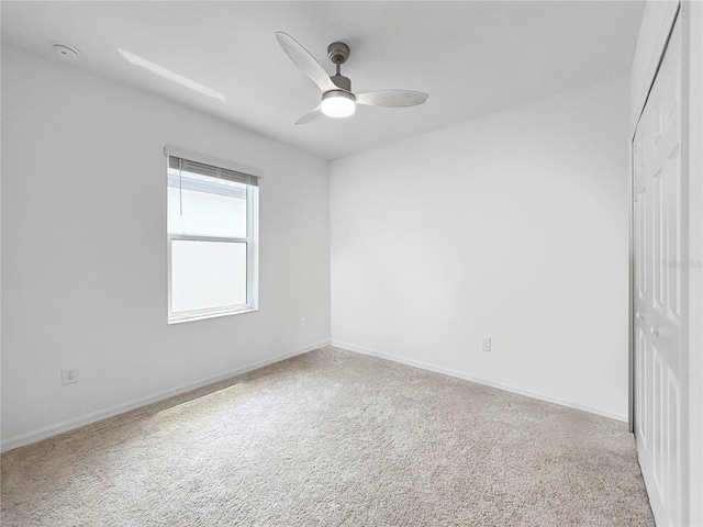 5336 Patano Loop, Palmetto, FL 34221 - unfurnished bedroom featuring a closet, carpet flooring, and ceiling fan