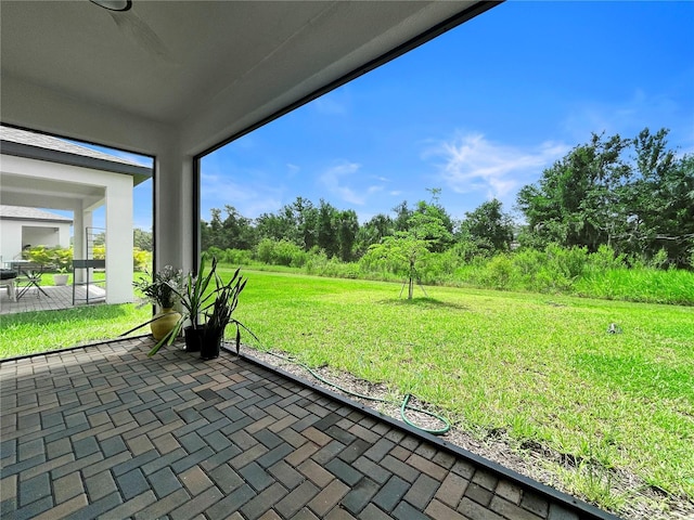 5336 Patano Loop, Palmetto, FL 34221 - view of unfurnished sunroom