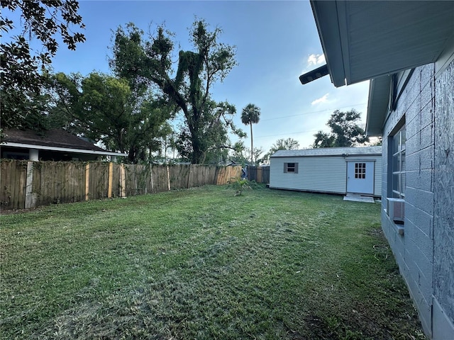 12009 Washington St, Seffner, FL 33584 - fenced backyard with cooling unit