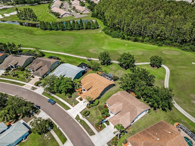 1115 Ashbourne Cir, Trinity, FL 34655 - view of property location with a large body of water, a golf club, and nearby suburban area