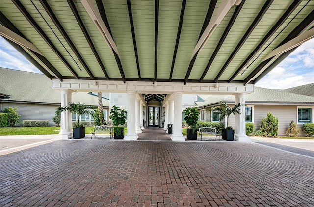 1115 Ashbourne Cir, Trinity, FL 34655 - view of decorative road
