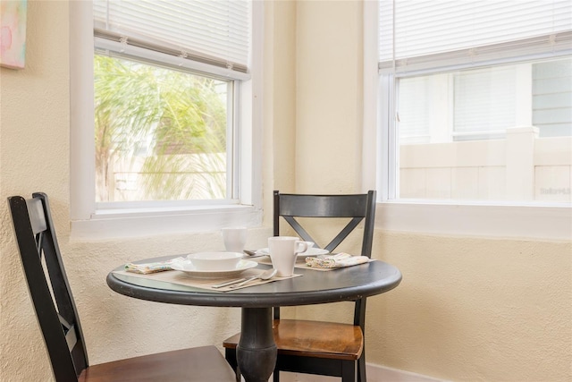 3611 W Bay To Bay Blvd, Tampa, FL 33611 - dining area with a textured wall