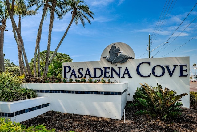 1324 Pasadena Ave S Unit 501, South Pasadena, FL 33707 - view of community sign