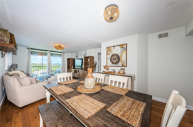 1324 Pasadena Ave S Unit 501, South Pasadena, FL 33707 - dining room featuring wood finished floors