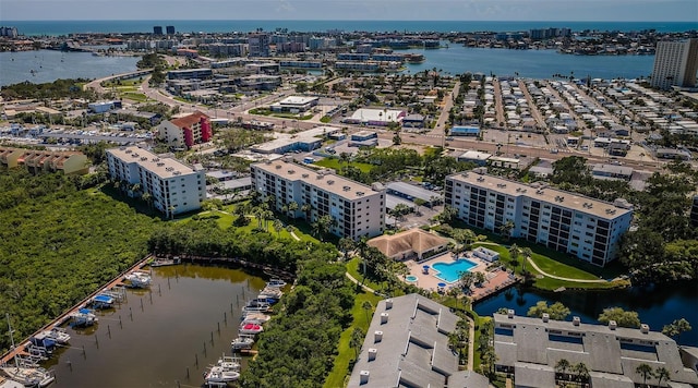 1324 Pasadena Ave S Unit 501, South Pasadena, FL 33707 - view of urban area featuring a nearby body of water