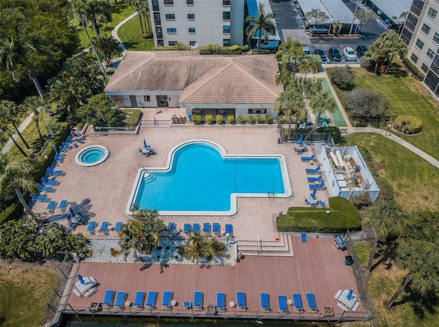 1324 Pasadena Ave S Unit 501, South Pasadena, FL 33707 - view of property location featuring a pool