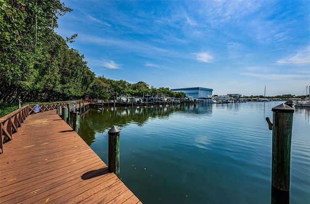 1324 Pasadena Ave S Unit 501, South Pasadena, FL 33707 - dock area with a water view