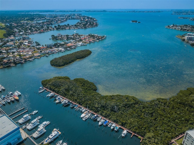 1324 Pasadena Ave S Unit 501, South Pasadena, FL 33707 - aerial view of a nearby body of water