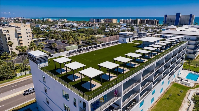 400 150th Ave Unit 504, Madeira Beach, FL 33708 - view of urban area featuring a large body of water