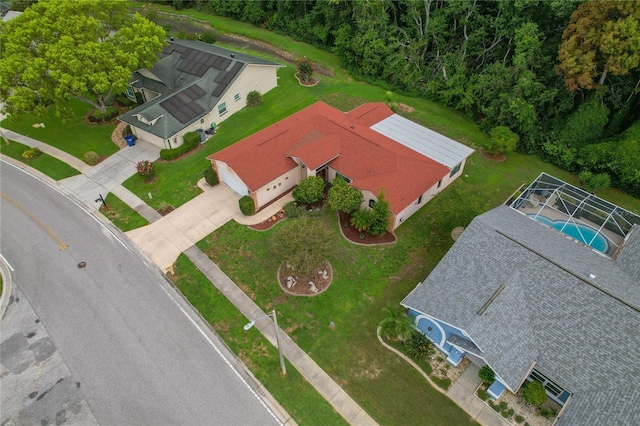 8671 Cypress Lakes Blvd, New Port Richey, FL 34653 - view from above of property