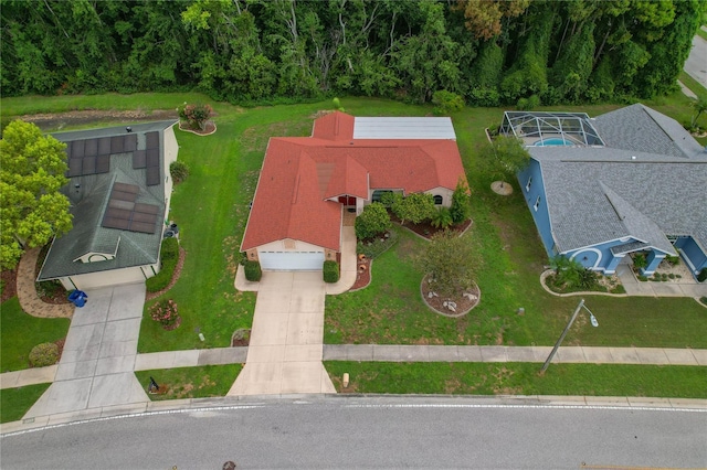 8671 Cypress Lakes Blvd, New Port Richey, FL 34653 - view from above of property