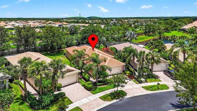 15744 Crystal Waters Dr, Wimauma, FL 33598 - aerial perspective of suburban area