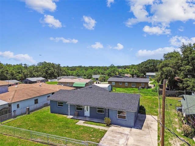 2902 Wheeler St, Bartow, FL 33830 - view of front of property featuring a residential view, a porch, stucco siding, and roof with shingles