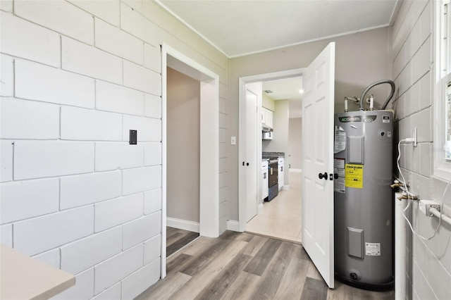 2902 Wheeler St, Bartow, FL 33830 - utility room with electric water heater