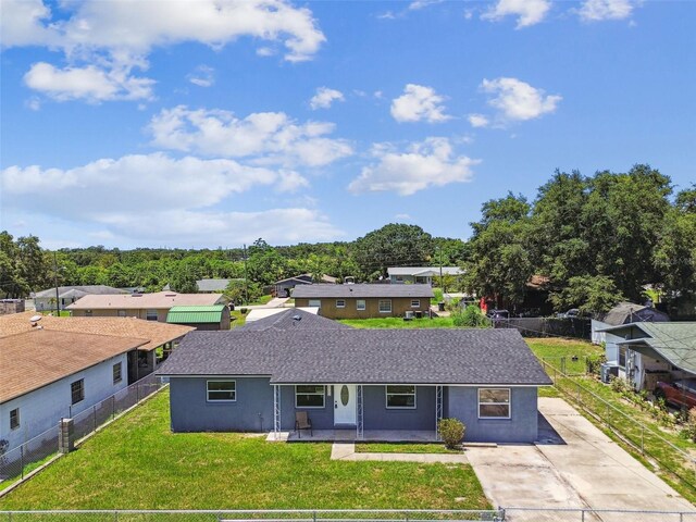 2902 Wheeler St, Bartow, FL 33830 - view of front of home featuring stucco siding, a porch, and a shingled roof