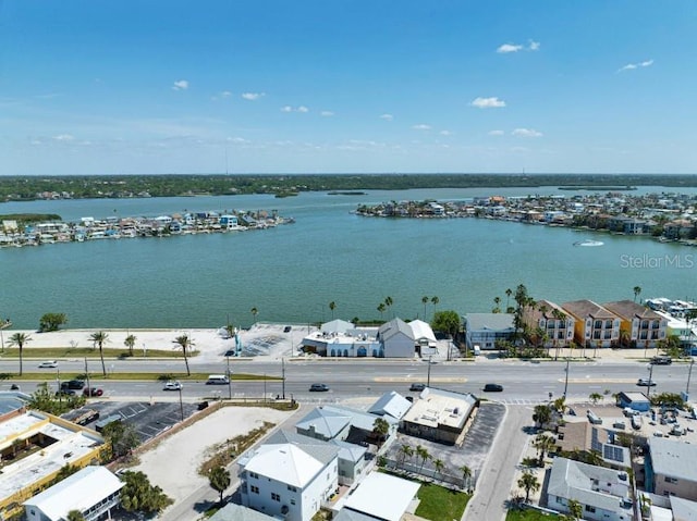 122 Coral Ave, Redington Shores, FL 33708 - aerial perspective of suburban area with a nearby body of water