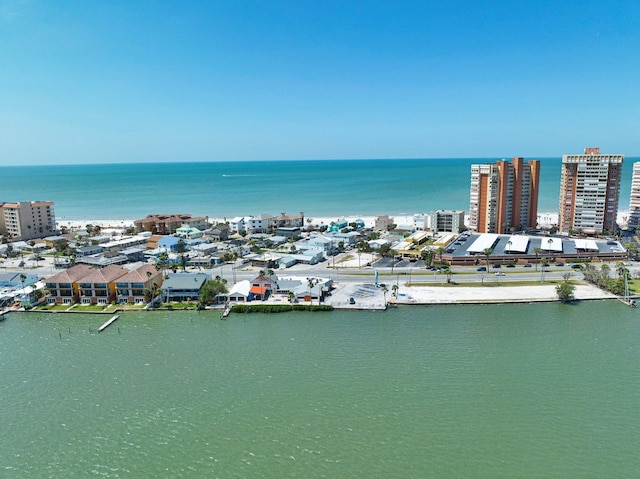 122 Coral Ave, Redington Shores, FL 33708 - drone / aerial view of a large body of water