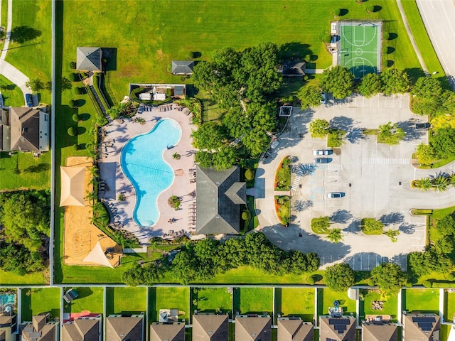 10909 Kirkwall Port Dr, Wimauma, FL 33598 - view of property location with a pool