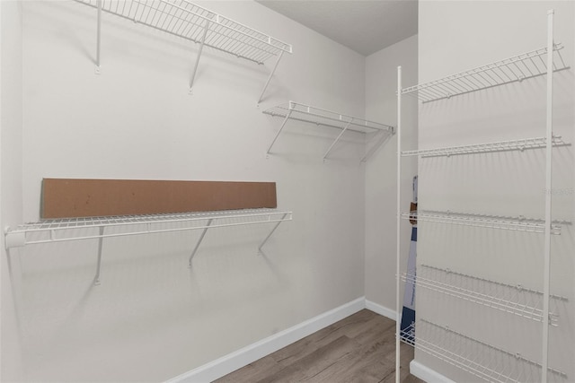 1280 Hill Flower Dr, Brooksville, FL 34604 - walk in closet with wood finished floors