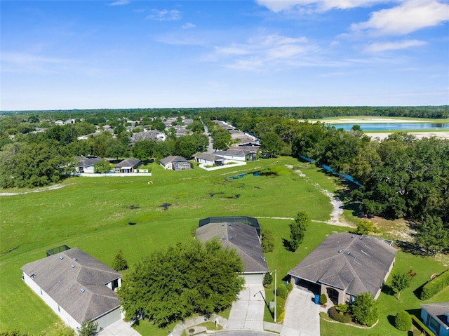 1280 Hill Flower Dr, Brooksville, FL 34604 - aerial view of residential area featuring a large body of water