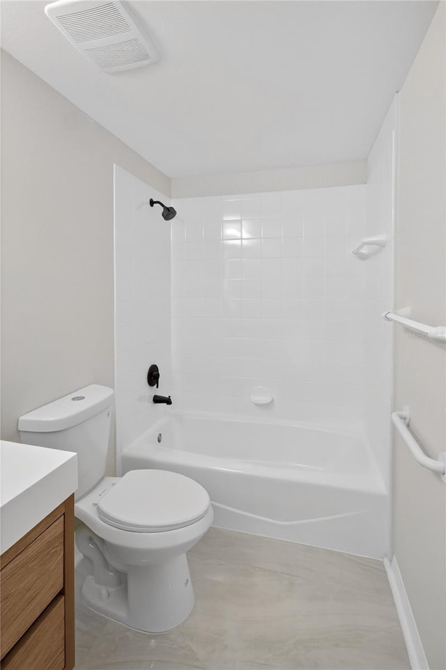 5430 Eagles Point Cir Unit 202, Sarasota, FL 34231 - bathroom featuring vanity and bathtub / shower combination