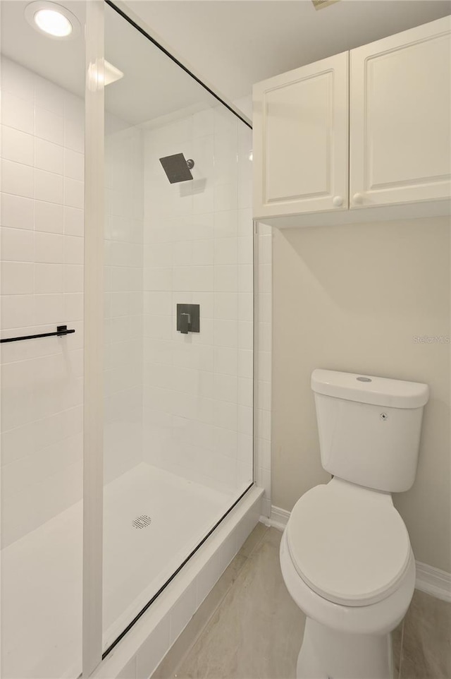 5430 Eagles Point Cir Unit 202, Sarasota, FL 34231 - bathroom featuring a shower stall
